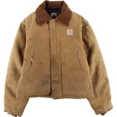 古着 カーハート Carhartt トラディショナルジャケット 中綿入り ダックワークジャケット メンズL相当/eaa613101
