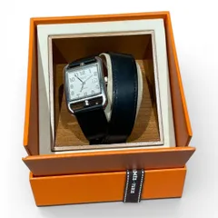 HERMES (エルメス) CAPE COD GM シルバー FREE