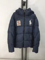 ポロラルフローレン ビックポニー ダウン USA 星条旗 ジャケット ネイビー XL