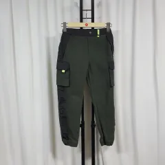 NBA キッズ カーゴ 裏起毛パンツ カーキ 140