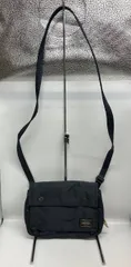 PORTER ポーター 吉田カバン ショルダーバッグ TANKERタンカー ミニ ワイドオープン ダブルジップ ロゴ 保存袋あり ダークネイビー