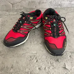 美品　kappa ウォーキングシューズ　スニーカー　レースアップ　防水　赤　レッド　26cm