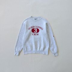 90s Lee カレッジ 豪華総刺繍 スウェット 紺 黄 ウエストバージニアXl 