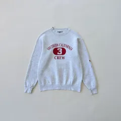 【希少デザイン】USA製 Lee ヘビーウェイト スウェット カレッジ刺繍 グレー M相当 三段プリント