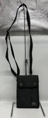PORTER ポーター 吉田カバン TANKER PASSPORTCASE タンカー パスポートケース ブラック ショルダーバッグ