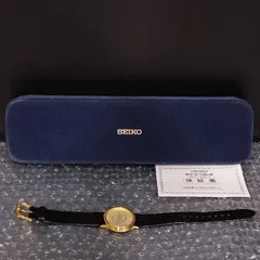 【D10501】セイコー ドルチェ 5E61-0A70 メンズ 腕時計 ゴールド