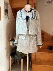 ツイード セットアップ スカート セットアップ ジャケット