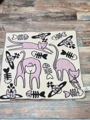 VIVIENNE WESTWOOD ヴィヴィアン・ウエストウッド 猫 ハンカチ