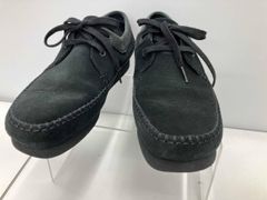 ハソーン×ネペンテス ラフアウト スエード プレーントゥシューズ