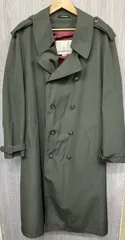 LONDON FOG/ ロンドンフォグ/ トレンチコート/ 古着/ 70～80年代/ ライナー付き/ 緑系 グリーン系/ サイズ 42R
