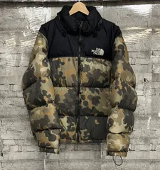THE NORTH FACE ザ ノース フェイス NF0A3MIX ダウンジャケット カモフラージュ サイズL カーキ