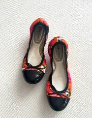 ジミーチュウ フラットシューズ ドライビングシューズ リボンフラットシューズ バレリーナ フラットシューズ