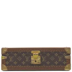 ルイヴィトン LOUIS VUITTON 小物 コフレ 8 モントル モノグラムキャンバス モノグラム ゴールド金具 ウォッチケース 時計入れ 茶   M20039 RFID【中古】
