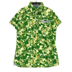 超美品 ゴルフウェアブランド  SWAMP TOURS SWAMP TOURS 3点セット ゴルフウェア セットアップ 半袖 ホワイト