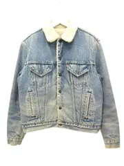 リーバイス Levi's 80s デニムボアジャケット ジージャン USA製 ヴィンテージ ブルー 40R
