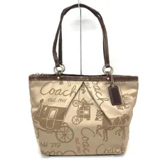 ◆COACH◆コーチ ショルダーバッグ トートバッグ ベージュ