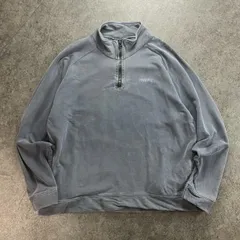 USA製 90s Vintage Gramicci Half-Zip Sweatshirt グラミチ ハーフジップ スウェット トレーナー プルオーバー ワイドシルエット オーバーサイズ グレー 灰 フェード メンズ L ヴィンテージ ビンテージ