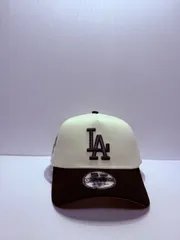 Newera ロサンゼルスドジャース 100thアニバーサリー 9forty A-FRAME スナップバックキャップ ツートンカラー