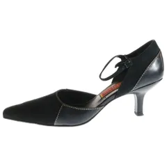 COLE HAAN (コール ハーン) CALLISTA スウェードレザー ハイヒールパンプス サンダル ブラック D11777