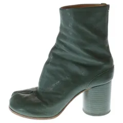 Maison Martin Margiela (メゾンマルタンマルジェラ) Tabi タビ 足袋 ショートブーツ レザーブーツ S58WU0260 レディース ブラック