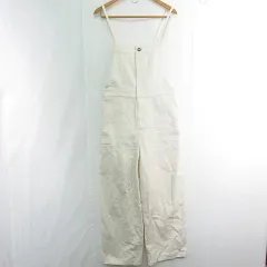 アーバンリサーチ サニーレーベル URBAN RESEARCH Sonny Label サロペット オーバーオール レースアップ 綿 FREE アイボリー kz14345