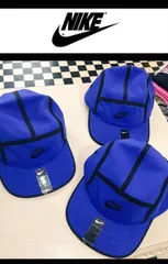 NIKE Logo Jet Cap(BLU)