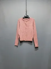 ケーブル ニット カーディガン