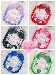 ♡送料無料♡ねこみみシリーズD♡ティアラB8♡硬質ケース♡レースデコ♡推し活♡色選択可能♡全12色♡２♡