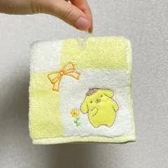サンリオ ポムポムプリン ハンカチ ハンドタオル タオル
