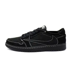 ナイキ NIKE × トラヴィス スコット Travis Scott 【 AIR JORDAN 1 LOW OG Black Phantom DM7866 001 】 エア ジョーダン 1 ロー ブラック ファントム スニーカー　47774