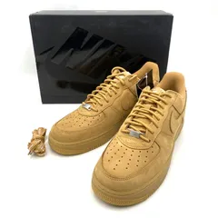 【中古美品】NIKE ナイキ × SUPREME シュプリーム AIR FORCE 1 LOW W SP DN1555-200 エア フォース 1 ロー スニーカー シューズ 靴 【160-260211-as-11-izu】