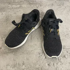 美品　adidas アディダス　ランニングシューズ　Edge Lux Clima 黒　金　23cm