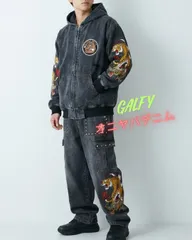 GALFY×Re:RIPLIEコラボ KRY 蹴威炎上セットアップ ホワイト GALFY×Re