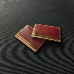 カードケース【ROCADOミュージアムシェルコードバン】パスケース　定期入れ