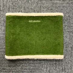 columbia コロンビア ネックウォーマー グリーン ベージュ