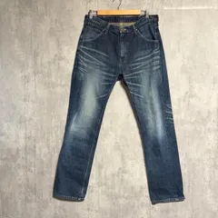 美色 ラングラー Wrangler W01303 デニムパンツ W34 濃紺 蜂の巣 ヒゲ エドウィン製 ジーンズ ジーパン ストレート アメカジ 古着 ワーク バイカー 裏原 レトロ 90s 00s Y2K