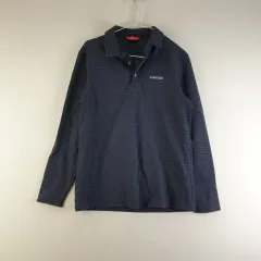 FANTOM メンズ95 ネイビー 長袖 ポロTシャツ L9721