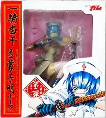 【中古】フィギュア 呂蒙子明 ナースVer.(白) 「一騎当千」 コミックガムフィギュアコレクション 1/7 PVC塗装済み完成品 誌上限定