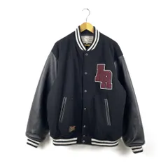AVIREX　アヴィレックス　783-1252051　SKOOKUM Varsity JACKET　スクーカム ヴァーシティ ジャケット　レザージャケット　スタジャン　スタジアムジャンパー　XLサイズ　別注モデル　ブラック