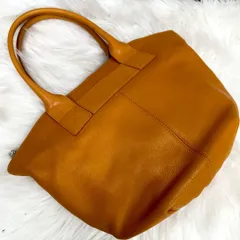 FURLA フルラ 2wayレザーハンドバッグ トートバック 革鞄  ITALY イタリア製 オレンジ