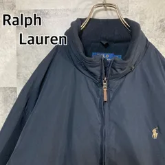 POLO RALPH LAUREN ポロ ラルフローレン ジップジャケット ポリエステル ネイビー XXL