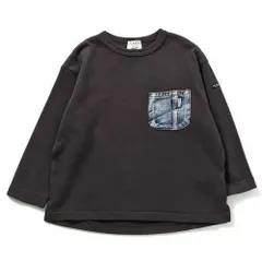 《新品》デニムポケット長袖Tシャツ 80 90 120 F.O.KIDS 子供服 R406104
