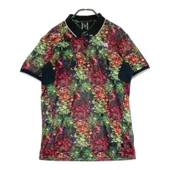 サイズ：M OAKLEY オークリー 433323JP 半袖ポロシャツ スカル 総柄 グリーン系 [240101618234] ゴルフウェア メンズ ストスト