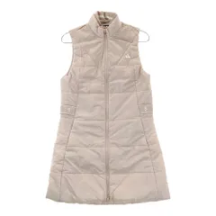 サイズ：S ADIDAS GOLF アディダスゴルフ 2024年モデル 中綿 フルジップ ワンピース  ベージュ系 [240101623775] ゴルフウェア レディース ストスト