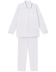 [ワコール リラックス&スリープ] パジャマ 睡眠科学 長袖 長ズボン 綿100%(本体) ここちよく眠れる あったか YDW006po