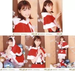 【中古】生写真(乃木坂46) ◇西野七瀬/「2018.Christmas」WebShop 限定個別生写真 5種コンプリートセット