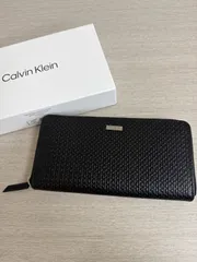 【✨状態良好✨】カルバンクライン ラウンドファスナー 長財布