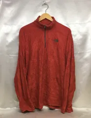 THE NORTH FACE ザノースフェイス ポーラテックハーフジップフリースジャケット サイズ：XL カラー：レッド