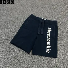 アバクロンビー ブラック ハーフパンツ トレーナーs 0126