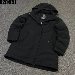 THE NORTH FACE マクマード 黒色 フード ロング ダウン コート 95 0204